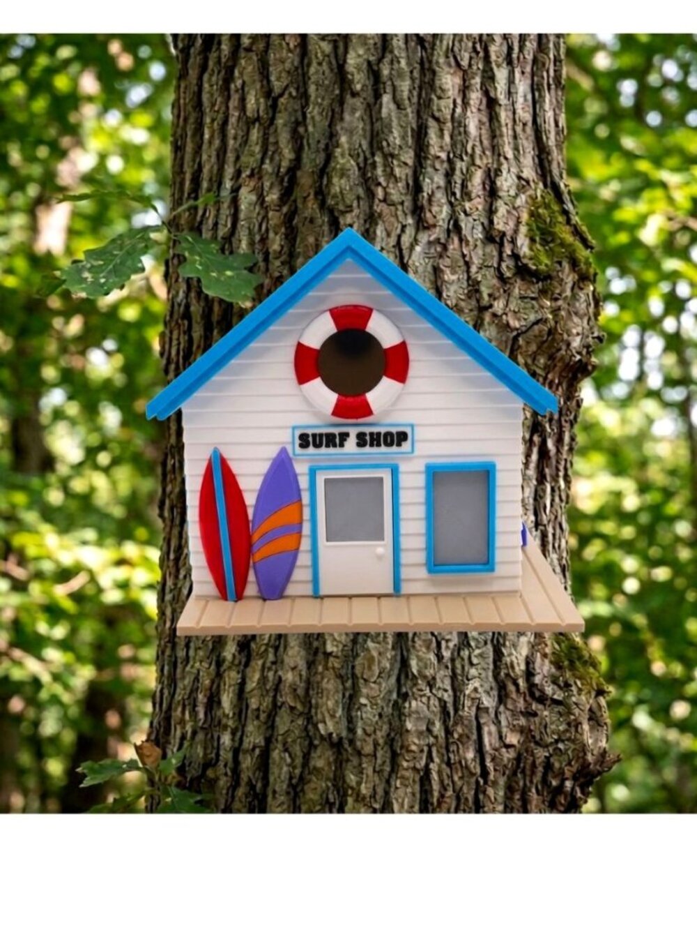 Surf Shop Birdhouse Garden Decor Coastal Beach House